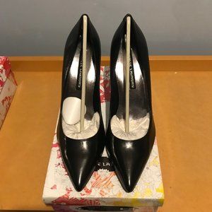 Chinese Laundry Night Kidskin Leather Black Heels